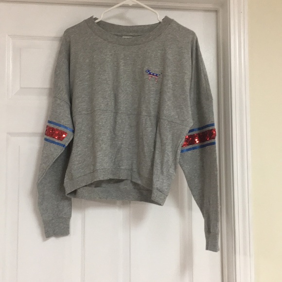 Victoria’s Secret thin sweatshirt with sequins. - Picture 3 of 3